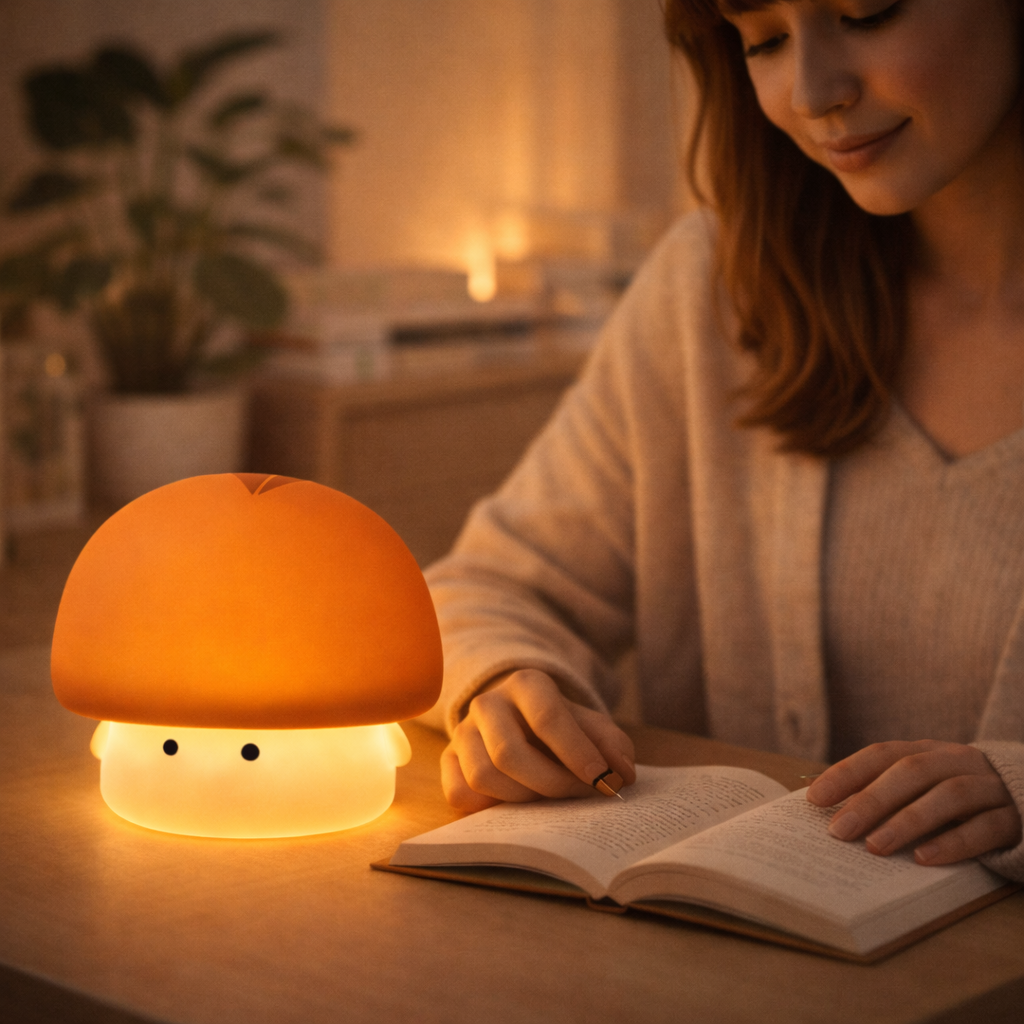 Mushroom Night Lamp